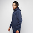 Nike Sportswear Club Fleece Hoodie blau 260 2