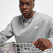 Nike Sportswear Club Fleece Crew grau 312 3