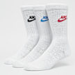 Nike 3 PACK - Sportswear Everyday Essential Crew Socks wit 388 1