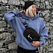 Karl Kani Signature Tape Hip Bag nero 391 4
