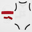 Jordan Jordan 23 Jersey Hat/Bodysuit/Bootie Set 3PC bijela 414 2