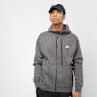 Nike   Club Hoodie Full Zip gris 489 1