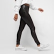 Urban Classics Imitation Leather Leggings czarny 543 4