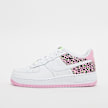 Nike   Air Force 1 '07 white/white/pink rise/barely volt blanc 106632 1