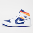Jordan Air Jordan 1 Mid white/laser orange/deep royal blue blanc 48759 1