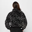 FUBU Corporate Aop Fake Fur Jacket black/anthrazit schwarz 41164 2