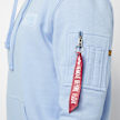 Alpha Industries Back Print Hoody blauw 1001 4