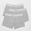 Karl Kani KK 3-Pack Boxer Briefs Small Signature Essential ash grey siva 40758 1