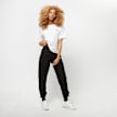 SNIPES Small Logo Essential Tight Sweatpants black noir 2211 4