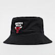 Mitchell & Ness NBA Chicago Bulls TEAM LOGO BUCKET HAT black/ black schwarz 40850 1