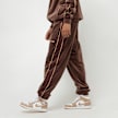 FUBU FUBU Corporate Velours Track Pants brown/sand azul 44321 2
