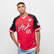 FUBU FUBU Athletics Dirty South Baseball Jersey rojo 2563 1