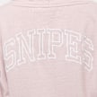SNIPES College Logo Washed Short Hoodie różowy 2608 4