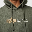 Alpha Industries Alpha Label Hoody vert 2855 3
