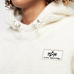 Alpha Industries Teddy Hoody bianco 2863 3