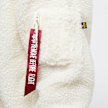Alpha Industries Teddy Hoody bianco 2863 4
