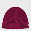 Lacoste Knitted Cap bordeaux rot 46861 2