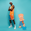 SNIPES Space Jam: A New Legacy Logo Mesh Tank Top multicolor 2894 5