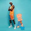 SNIPES Space Jam: A New Legacy Logo Mesh Tank Top multicolor 2894 6