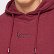 Karl Kani Small Signature Essential Hoodie dark red rouge 96986 3