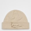 Karl Kani KK Signature Fine Rib Fisherman Beanie cream beige 41015 1