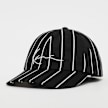 Karl Kani Signature Pinstripe Cap schwarz 1158 1