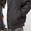 Urban Classics Ladies Oversized Diamond Quilted Bomber Jacket schwarz 1287 3