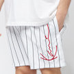 Karl Kani Signature Pinstripe Board Shorts weiß 6068 3