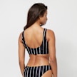 Karl Kani Small Signature Pinstripe Bikini Top nero 6116 2