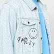 Karl Kani Retro Scribble Smiley® Denim Jacket blauw 6168 6