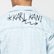 Karl Kani Retro Scribble Smiley® Denim Jacket blauw 6168 8