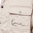 Karl Kani Chest Signature Quilted Shirt bež 6239 3
