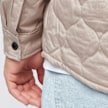 Karl Kani Chest Signature Quilted Shirt beige 6239 4