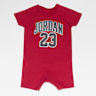 Jordan 23 Romper & Bootie Set rood 6954 2