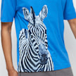 9N1M SENSE Zebra T-Shirt blau 7376 4