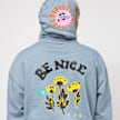 Converse Be Nice Graphic Hoodie blauw 7594 3