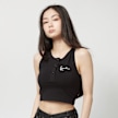 Karl Kani Chest Signature Crop Top noir 8039 1