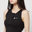 Karl Kani Chest Signature Crop Top noir 8039 3