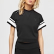 Karl Kani Signature Tie Dye Pinstripe Crop Tee lichtroze 8173 5