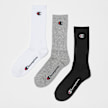 Champion 3 PACK - Crew Socks schwarz 8287 1