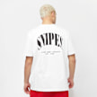 SNIPES College Tee M burgundy bijela 3435 2