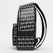 Lacoste Backpack Allover Monogram schwarz 3836 2