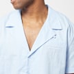 Sean John Script Logo Seersucker Resort Shirt plava 3903 3