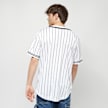 Karl Kani Serif Pinstripe Baseball Shirt branco 4111 2