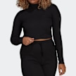 adidas Originals Winter Ease Ribbed Cropped Longsleeve czarny 4316 7