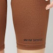 9N1M SENSE Logo Leggings Short smeđa 4815 3