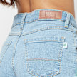 Urban Classics Ladies Organic Stretch Denim 5 Pckt Short blauw 5384 4