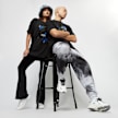 Upscale by Mister Tee Le Papillon Oversize Tee noir 5941 5