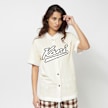 Karl Kani Varsity Pinstripe Baseball Shirt beige 8768 1