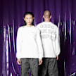 SNIPES x  032c WORKSHOP Fabric Mix Longsleeve biały 8845 1